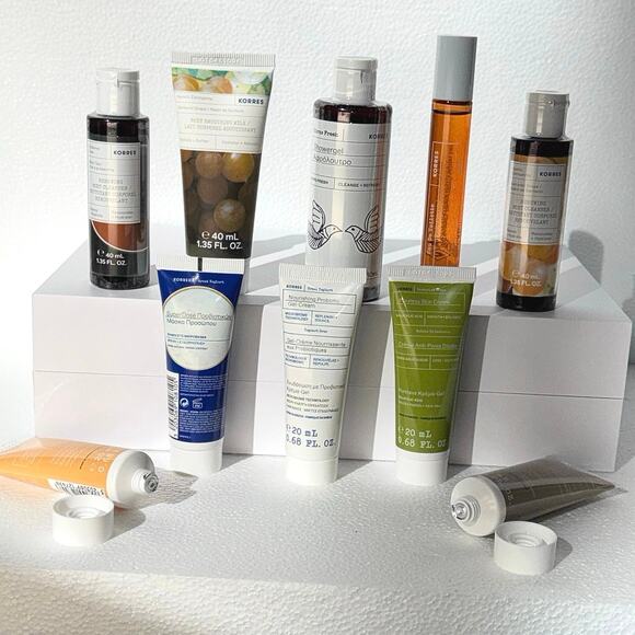 Korres Skincare Minis lot: 10 Luxury Plant based Perfume Natural Greek $175 MSRP - Picture 7 of 7